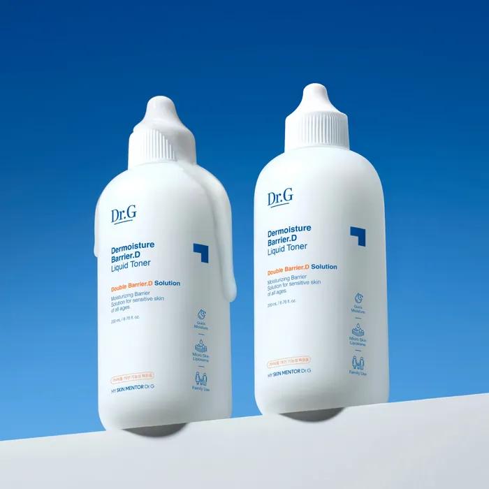 

Быстровпитывающийся жидкий увлажняющий крем_Dermoisture Barrier D Жидкий тонер 200 мл+200 мл