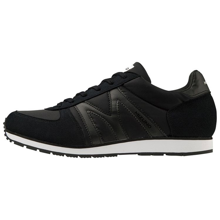 Mizuno Mr 1 Unisex Low Top Casual Shoes Black White D1GF221401 36.5