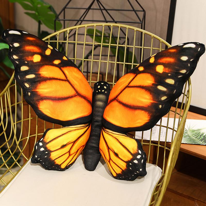 Simulation Butterfly Pillow Plush Toy Butterfly Doll Sofa Cushion