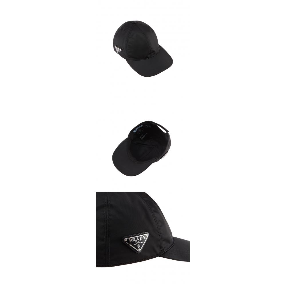 Prada 1hc274 2dmi F0002 Renylon Triangle Logo Ball Cap