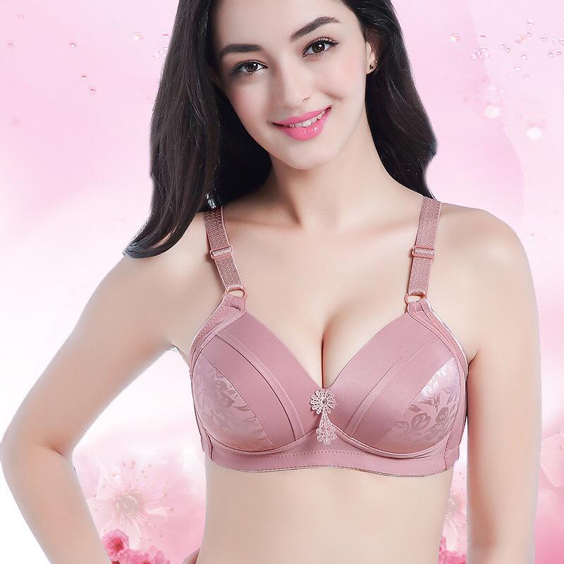 Women's Bra Underwear No Underwire Holding Up Comfortable Breathable Bra  Seamless Thin Sexy  Bra