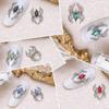 5pcs/set Nail Art Decorations Spider Horse Eye Nail Decorations  Nail Salon