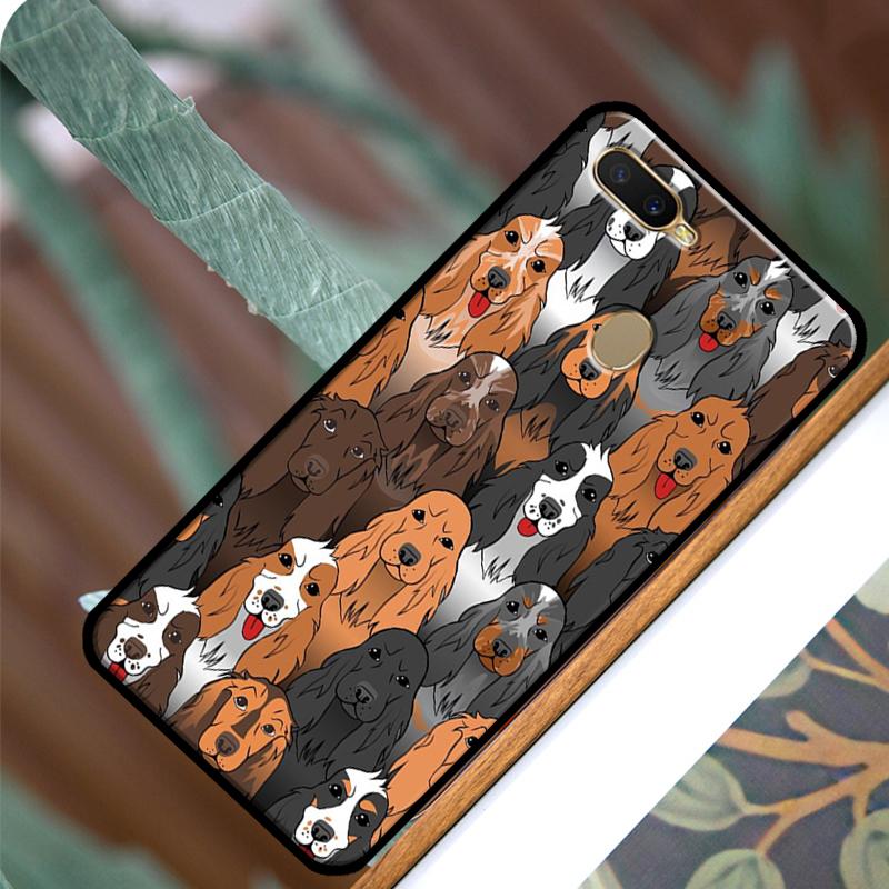 

Чехол для телефона с собакой породы английский кокер-спаниель для OPPO A83 A91 A93 A1K A15 A3S A54 A74 A94 A5 A9 A31 A53 A52 A72 A53S Задняя крышка OPPO Reno5 Lite