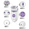 Kemei KM-2668 2-in-1 Women's Shaver Body Shaver for Full Body Shaving Women Hair Remover Electric Body Depilation Machine