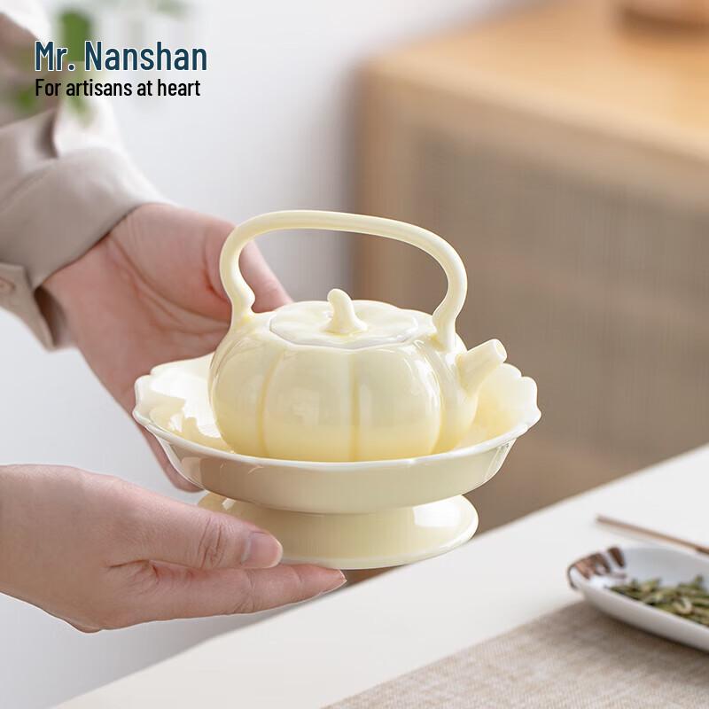 Nanshan Xiansheng Ceramic Kung Fu Teapot Set