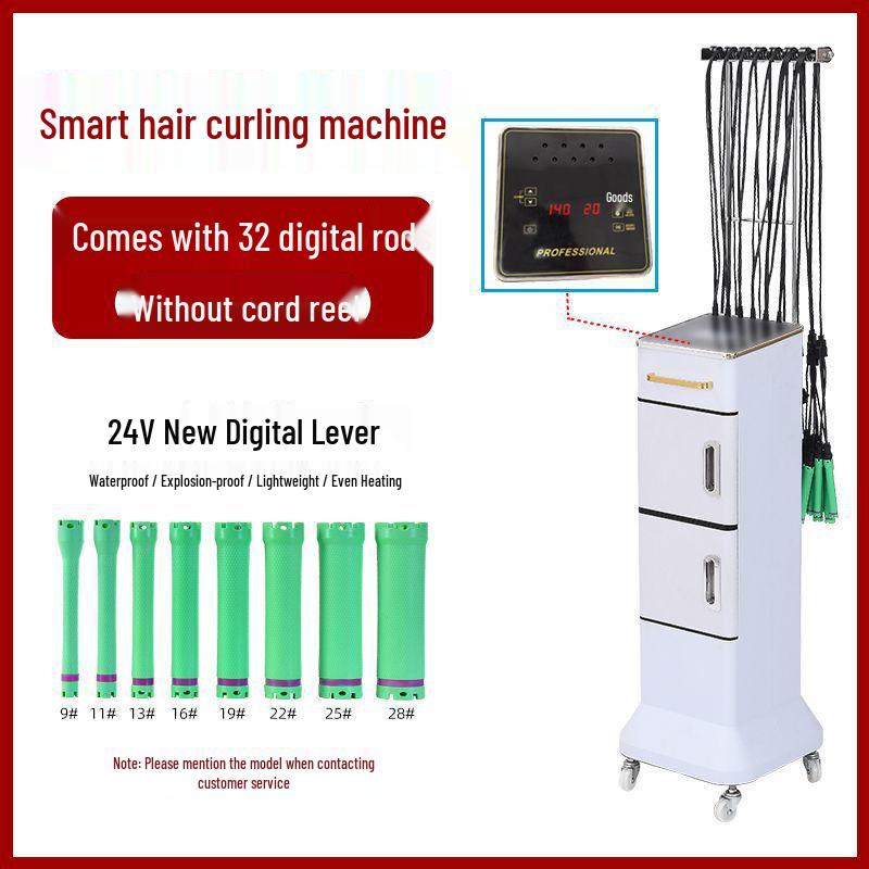 Smart Ceramic Perming Machine with Digital Constant Temperature for Professional Hairdressing