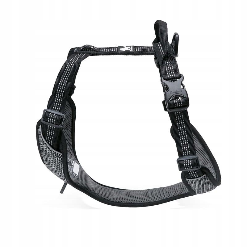 Czarne szelki guard dla psa easy walk truelove l