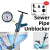 Pipe Plunger Toilet Cleaning Tool High Pressure Sewer Pipe Unblocker  Drain Cleaner
