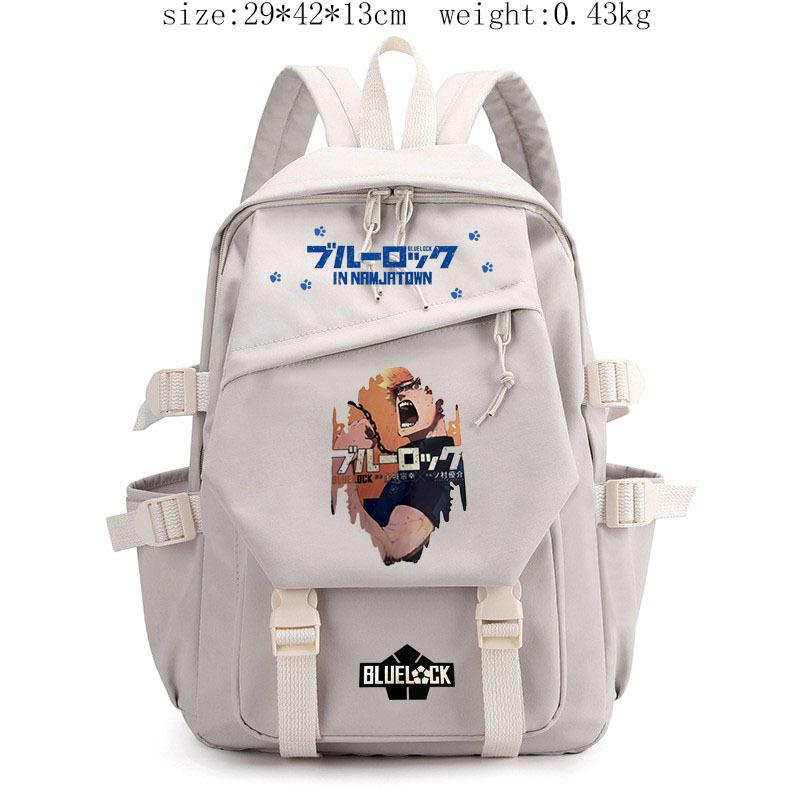 Anime peripheral blue prison ins schoolbag Japanese retro backpack junior high school high school backpack