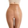 2025 new 70D Oil Glossy Shaping Leggings Tights Plus Size 5XL High Waist Tummy Control Shiny Yoga Pantyhose for Women