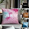 Fashion LLushed Cushion Cover Antidustmite Pillowcase Invisible Zipper Silky Short Plush Sofa Cushion Cover
