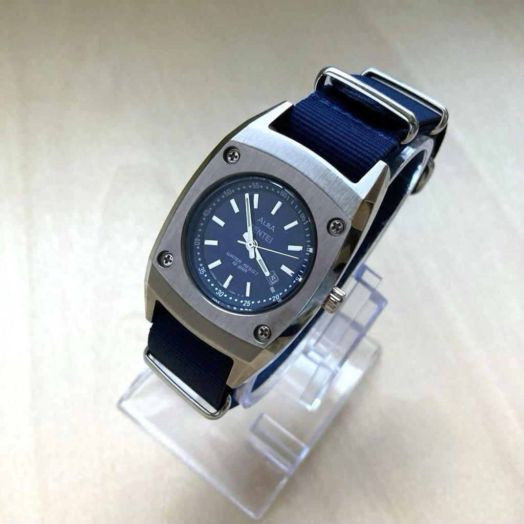 [USED] ALBA ZENTEI V782-0810 Watch, Vintage, Rare