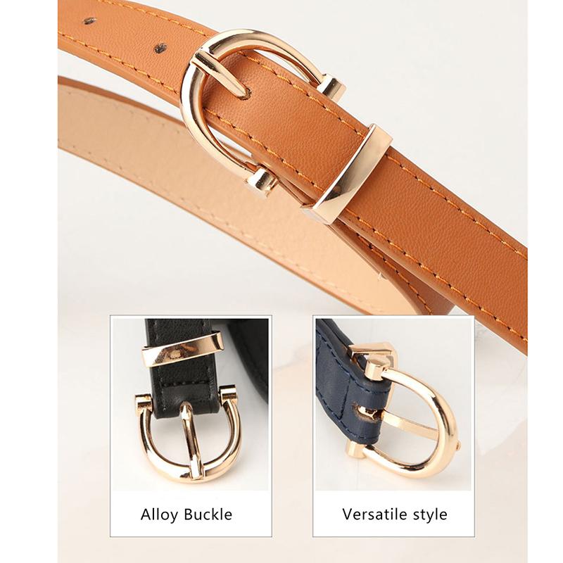 Leather Female Belt Strap Black Brown Green Women Belts Ladies Dress Belt Girls
