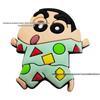 Charms para Zapatos de Dibujos Animados Crayon Shin-chan - Accesorios Desmontables de Goma PVC para Zapatos con Agujeros
