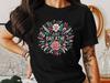 Just Breathe Floral T-Shirt, Christian T-Shirt, Religious Shirt, Inspirational Tee, Faith Based Shirt, Gift for Her, God T Shirts