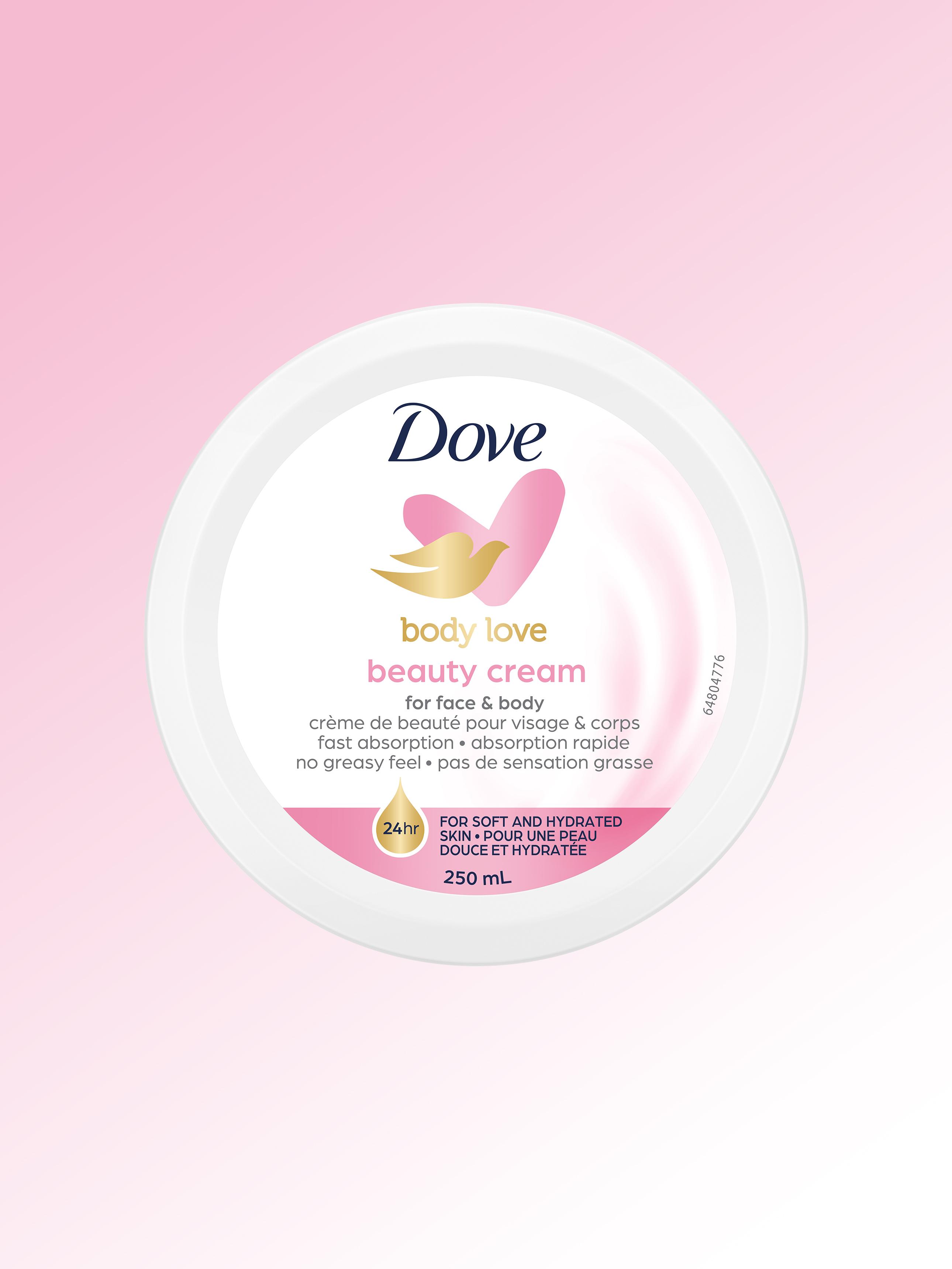 Крем Dove Beauty для лица и тела, Увлажняющий крем 250 мл 1ea