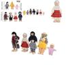 Handcrafted Wooden Family Puppets Jointed And Lifelike Ideal For Display Or Play