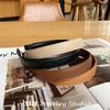 Jennie-Style Retro PU Leather Headband - Simple, Chic Hair Accessory for Women