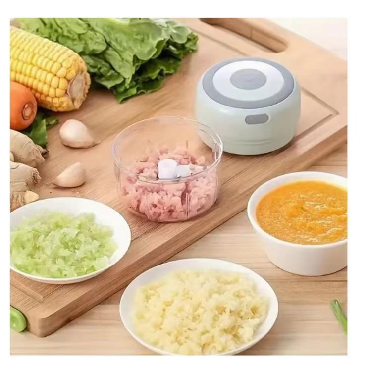 250ML Electric Garlic Grinder Household Multifunctional Meat Grinder Wireless Portable Mixer for Baby Food Processo