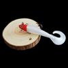Soft Bait Fishing Lures Artificial Sinking Swimbait Paddle Tail Jig Head Fishing Tackle Goods For Sea Bass