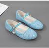 Girls' Sequined Princess Shoes - Spring/Autumn, Ballet Flat for Dance, Catwalk, or Evening Dress.