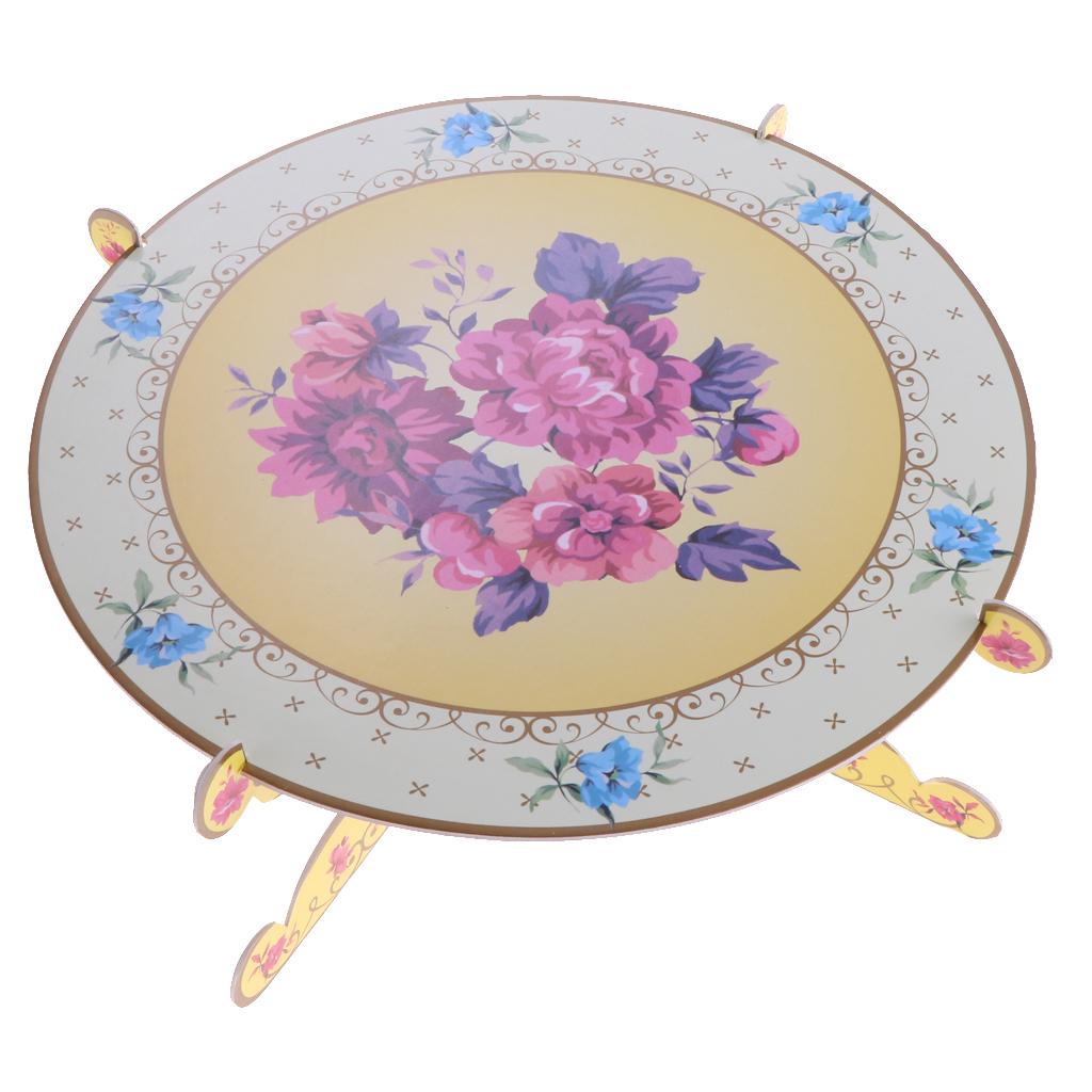 Flower Paper Cake Stand Cupcake Dessert Holder Party Table Decoration