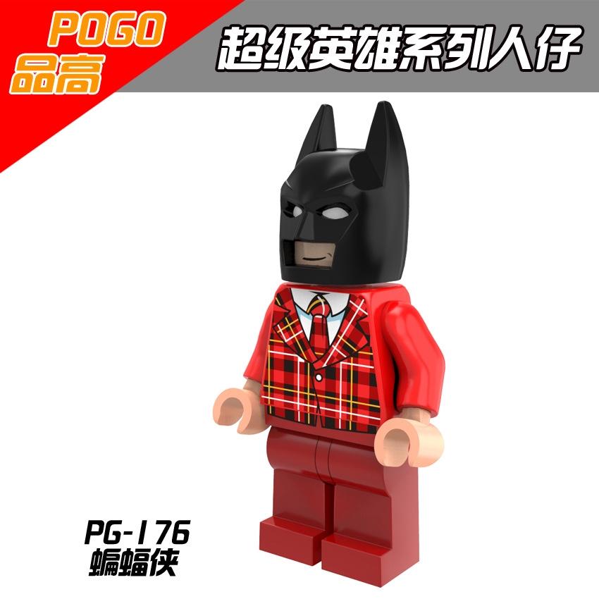 Batman Riddler Minifigures Robin Superhero Building Blocks Kids Toys PG8046