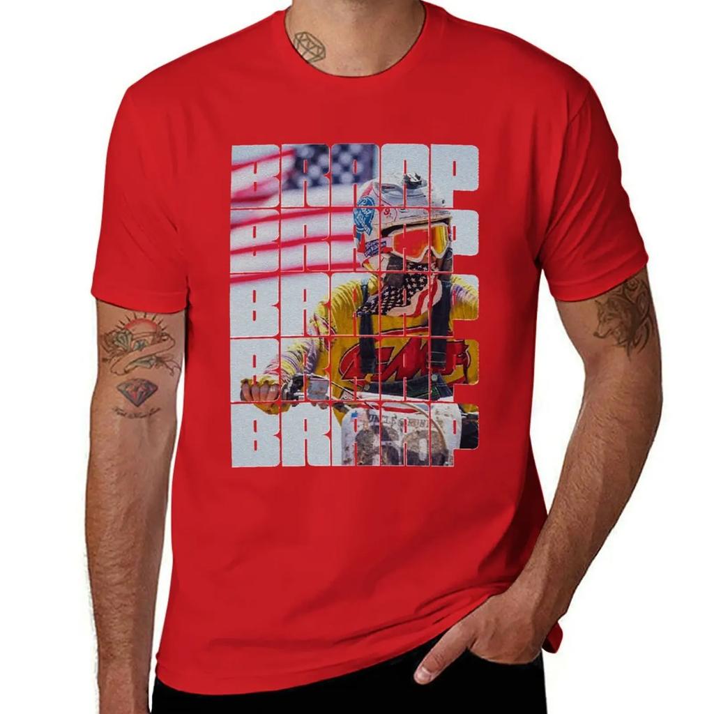 Ronnie BRAP BRAAP BRAAAP Send It - Motocross Fan Art T-Shirt Tops Sublime Mens Clothes Informal Manga Sweatshirt Vintage