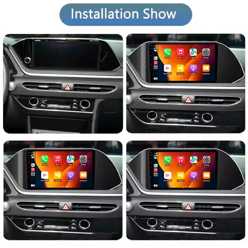 Android  Car Radio For Hyundai Sonata DN8 2019- 2020 Video Multimedia Bluetooth Player Navigation Carplay 5G Wifi GPS Stereo