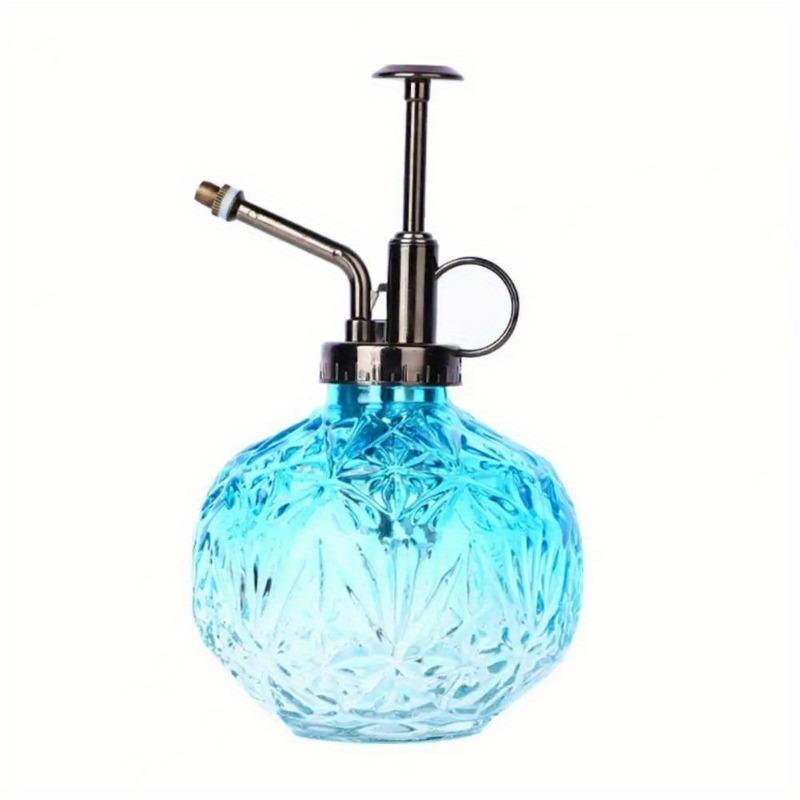 1PC Vintage Mini Spray Bottle Retro Translucent Glass Anti-slip Bottom Watering Can Sprinkler Bottle for Gardening