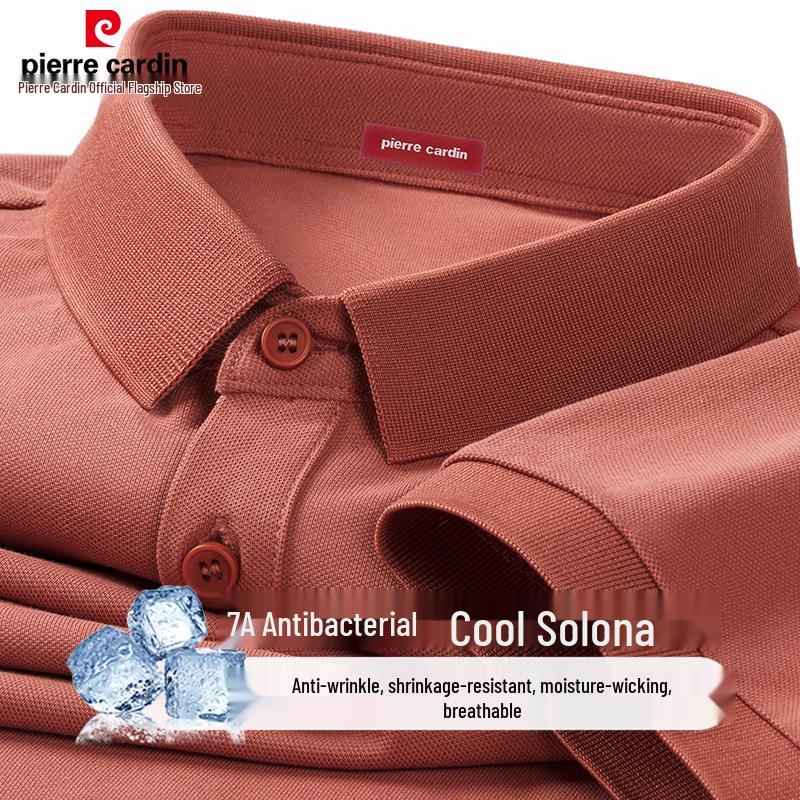 Pierre Cardin Men's Cooling Sorona Short Sleeve Polo Shirt