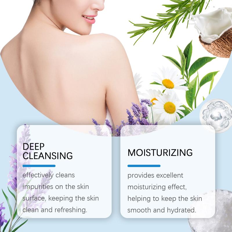 Oceaura Body Bath Salt Gentle Cleansing Exfoliating Moisturizing Softening Rejuvenating Full Body Shower Salt For Skin Care