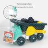 Children's Sand Play Set: Bucket, Shovel, and Hourglass