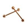 2Pcs Watch Strap Screw Tube Rods Friction Pin Clasp Bracelet Fixng for Wristband
