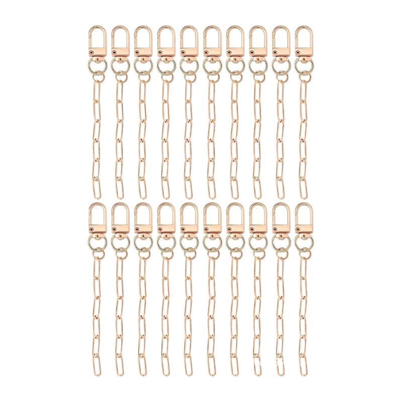 Alloy Keychain Craft Kits With Multiple Accessories For Personalised Jewelry Making And Creative Gifts Keyring Supplies