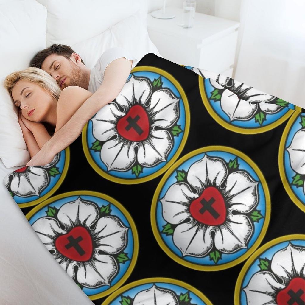 Luther Rose Throw Blanket sofa bed Shaggy For Sofa Thin Thin Blankets