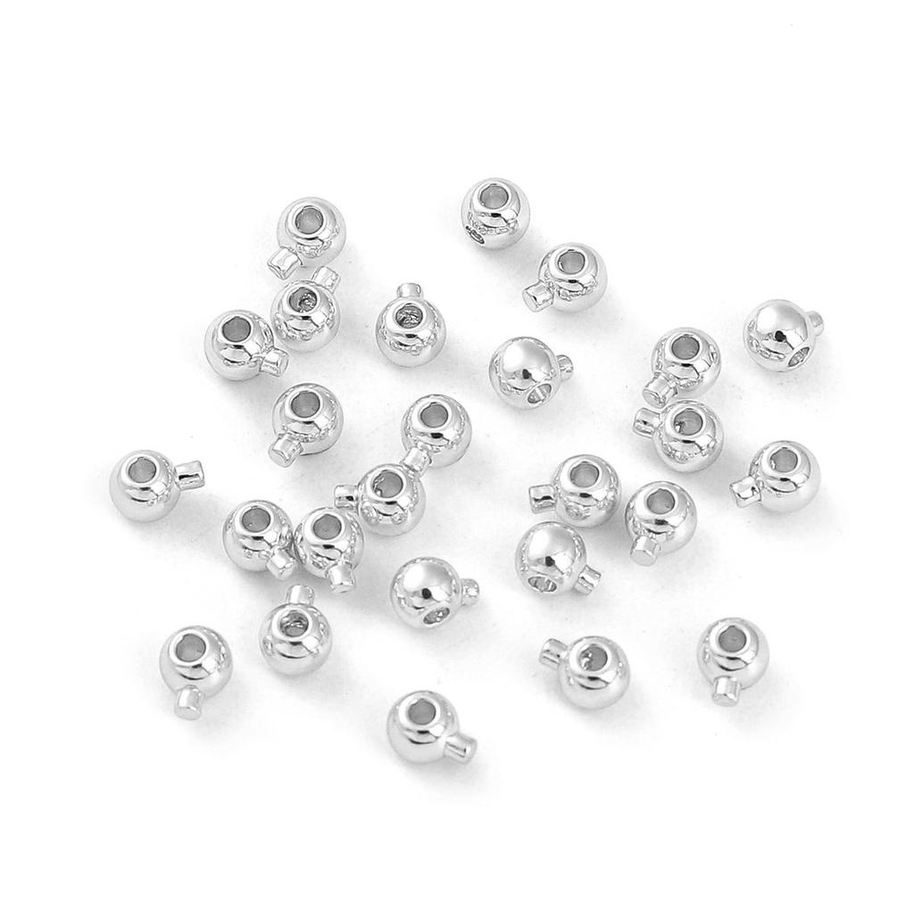 Copper Circular Positioning Fishwire Buckle for DIY Jewelry Making 1 Pc