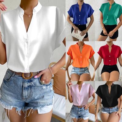 2023 Summer V-neck Women's Blouse - Hot Seller