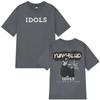 Yungblud 2025 World Tour New Idols Vintage Tshirt Unisex Wounisex Punk Rock T Shirts Shortsleeved Cotton Hiphop Oversized Tshirts