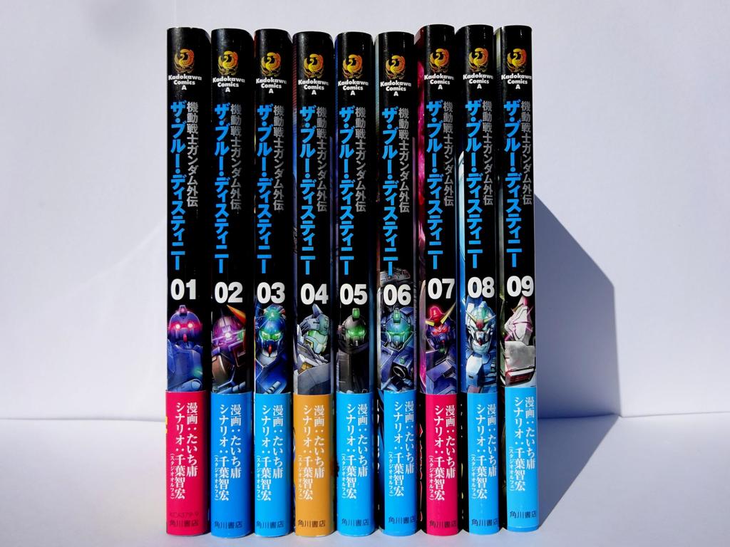 Mobile Suit Gundam Gaiden: The Blue Destiny Comic Volumes 1-9 Set