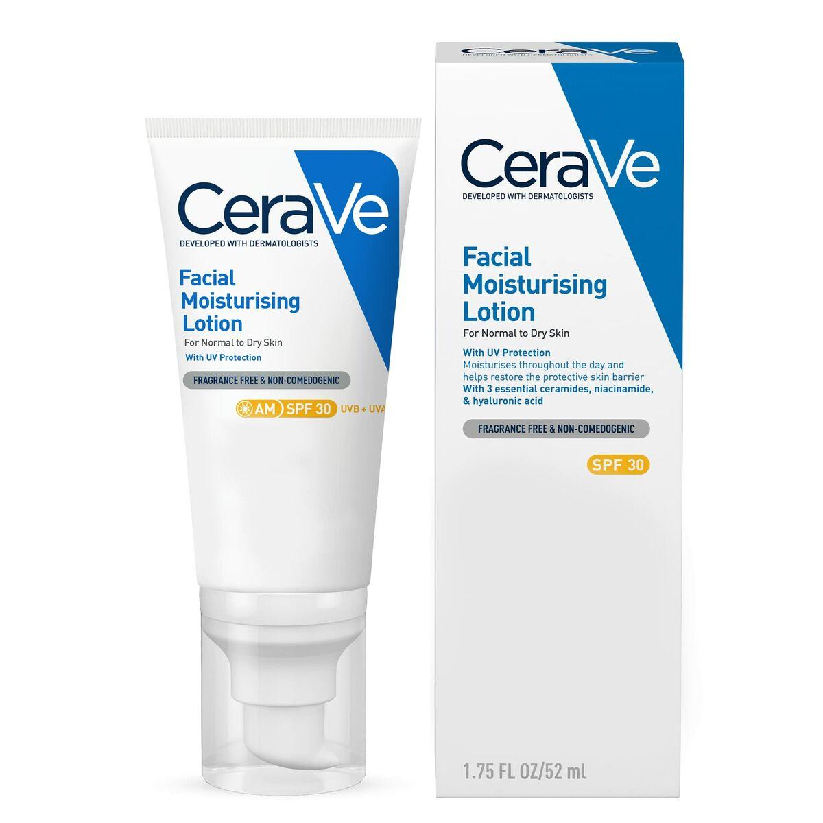 

Легкий увлажняющий лосьон CeraVe Spf 30 52 мл
