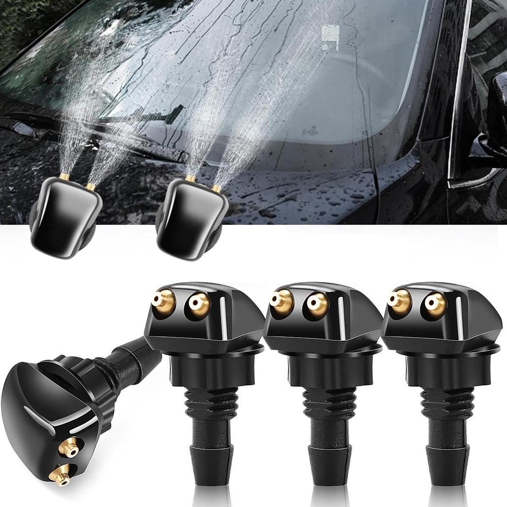 Town Wave Car Windshield Washer Nozzle 4 Pieces Washer Spray