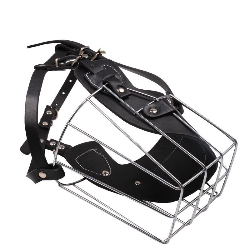 Pet Dog Muzzle Breathable Basket Large Dogs Stop Biting Barking Chewing For German Shepherd Anti-bark Dogs Supplies