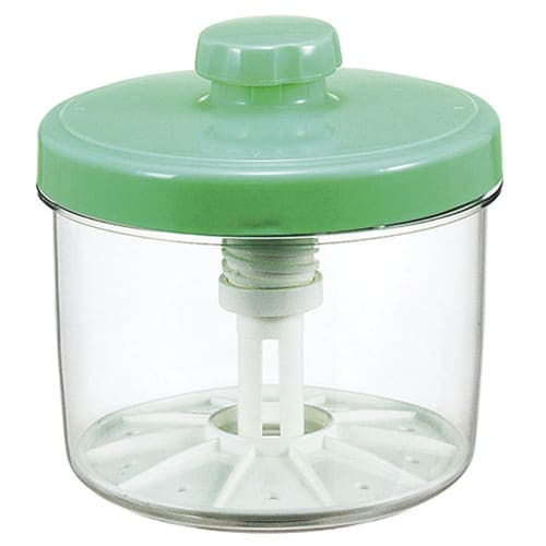 Shinki Gosei Tonbo Syltebeholder, 4 liter, Enkel sylting, Lett å se innholdet, Grønn Mumie, Type 4, Diameter 20,5 cm x Høyde 20 cm, Laget i