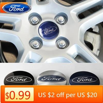 Car Sticker 2026 Ford New 2025 Hot 4pcs/set 54mm Car Styling Wheel Center Cap Hub Covers Badge Accessories For Ford Mondeo Focus