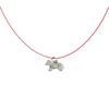 [26SS] Lil Pony Red String Surgical Necklace