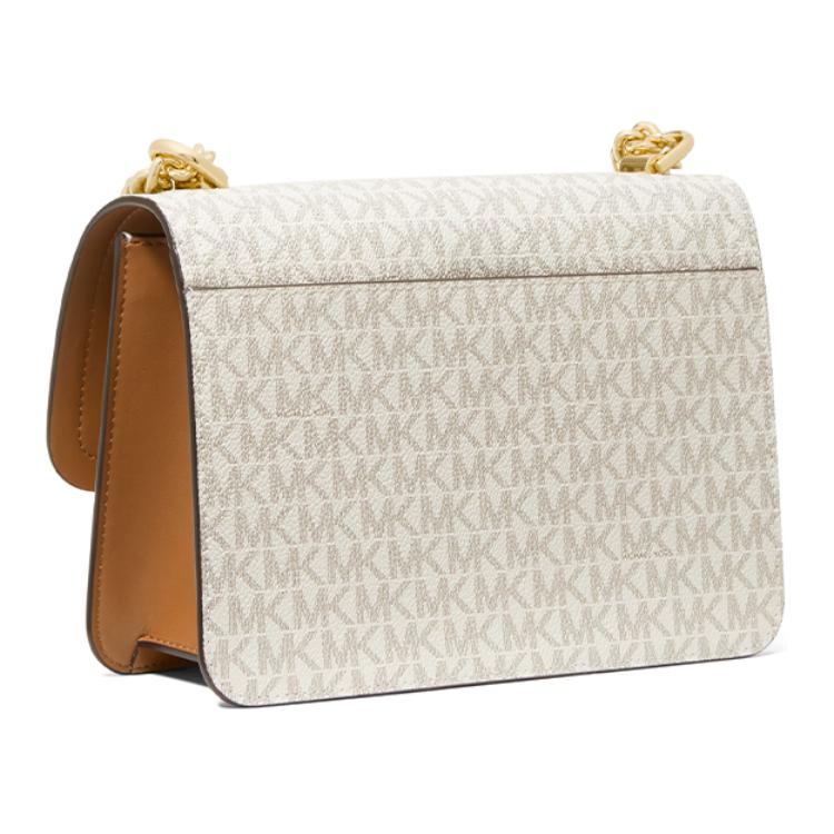 Michael Kors Monogramm Kette Pendeln Praktisch Metallschnalle Klappe Umschlag Umhängetasche Groß Damen Umhängetasche 30S2G7HL3B-149