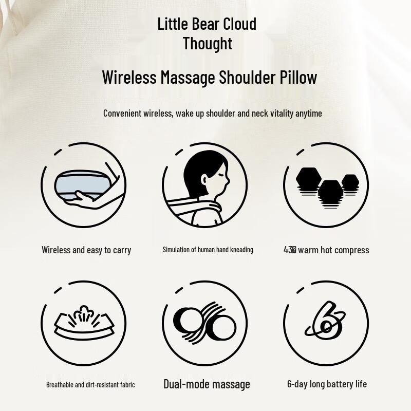 Little Bear Rechargeable Neck & Lumbar Massager