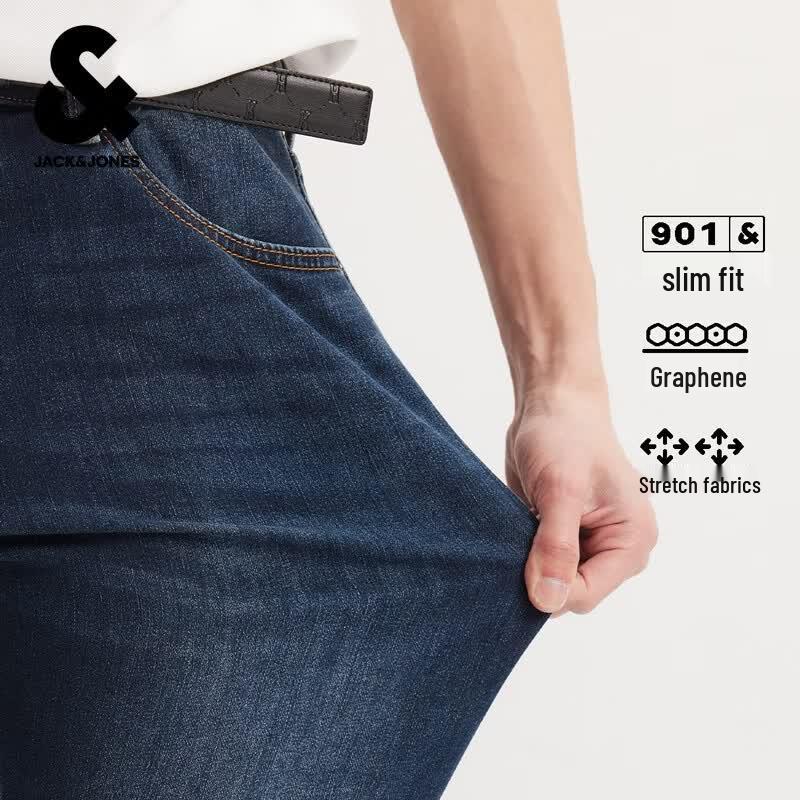 Jack & Jones Men s 226332143 Slim-Fit Stretch Denim Jeans W36/L32