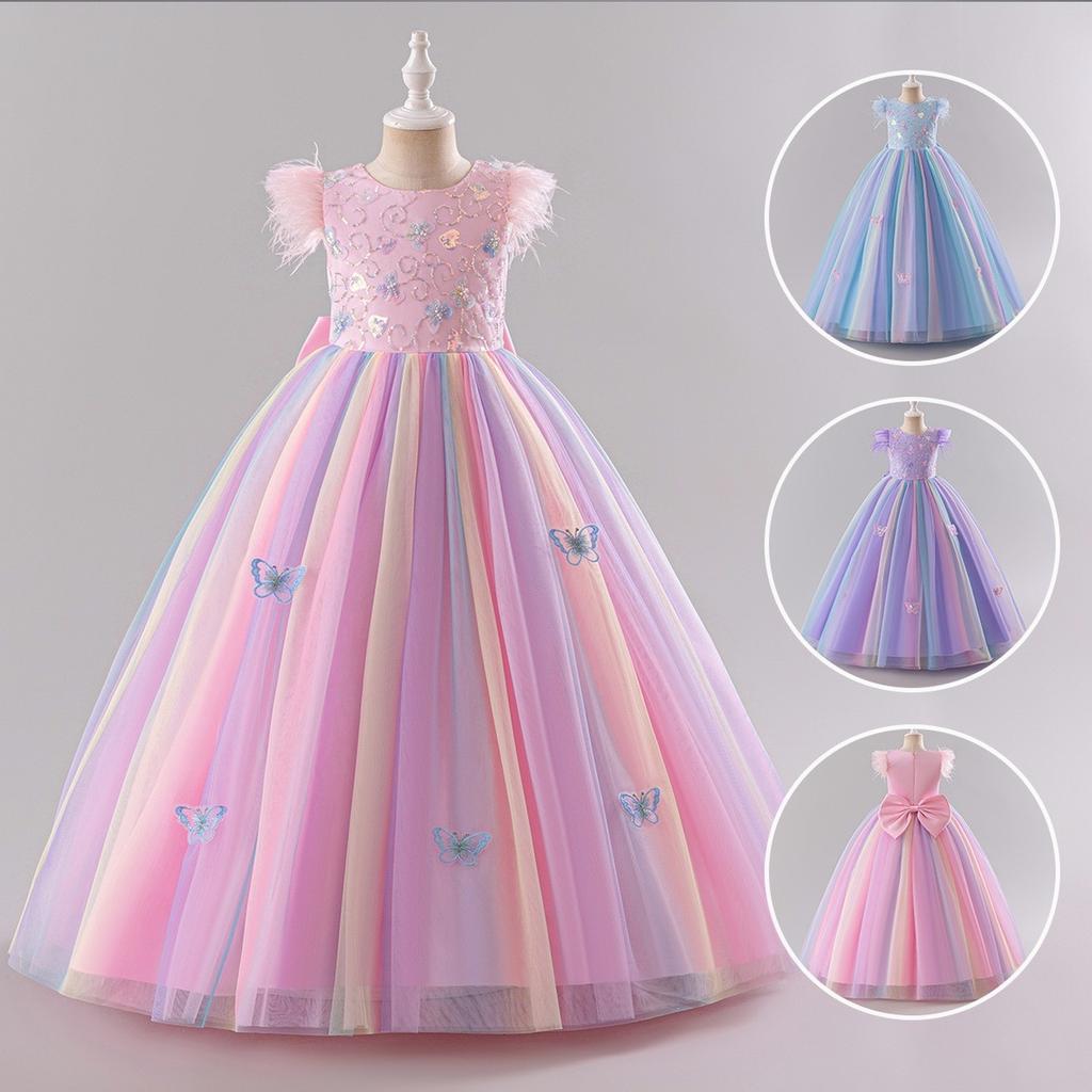 Girls Princess Gown Performance